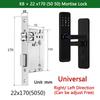 RAYKUBE G8 TTlock Bluetooth Smart Lock, Hotel Apartment Door Lock, Fingerprint Password Lock