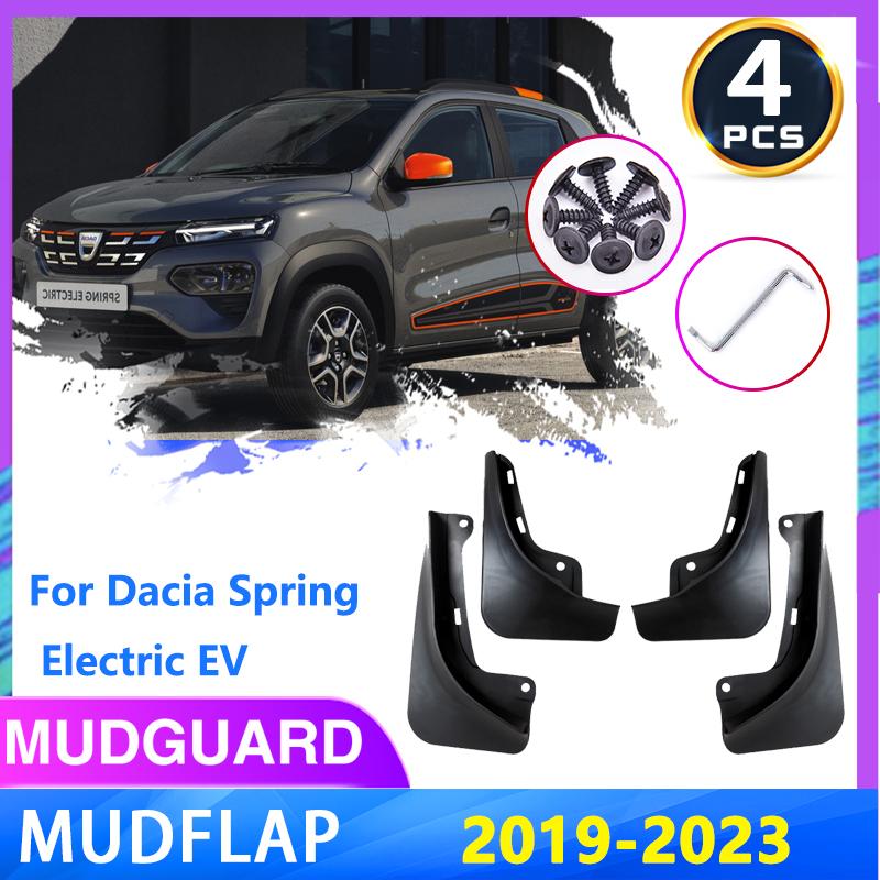 Брызговики для Dacia Spring Electric 2022 EV ~ 2023, брызговики, брызговики, брызговики, автомобильные аксессуары, стиль