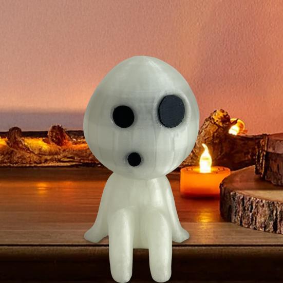 Светящаяся в темноте фигурка инопланетян, светящаяся миниатюрная статуэтка инопланетян, украшение для Хэллоуина, дома, офиса, настольное украшение, орнамент