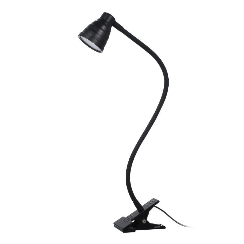 1Pc LEDs Table Desk Lamp Reading Beside Light Clamp Lighting Fixture USB Powered