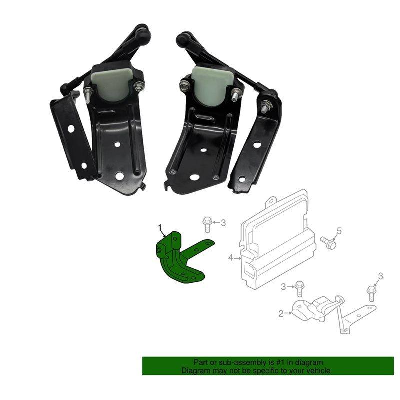 For Ford Edge 15-25 Lincoln MKX 16-18 Air Suspension Level Sensor Assembly Front Body Height Sensor