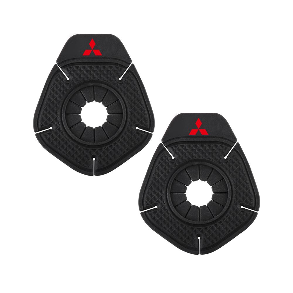 2PCS Auto Accessories Car Styling Windshield Wiper Hole Protective Covers For Mitsubishi Ralliart Outlander Pajero Eclipse ASX