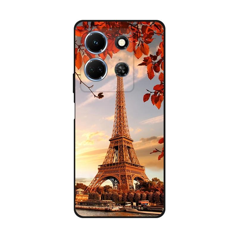 Для мягкого силикона Infinix Note 30 4G чехол ТПУ окрашенная задняя крышка Infinix Note 30 4G корпус