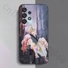 Чехол для телефона 'Однажды разбитое сердце' для Samsung S25 S24 S23 FE S22 S21 S20 FE plus Ultra Черный мягкий чехол
