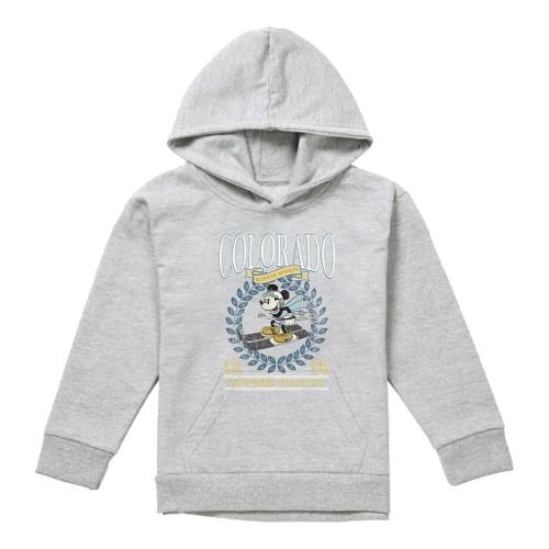 Mickey Mouse Childrens/Kids Colorado Ski Heather Hoodie