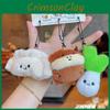 Plush Delightful Dumpling Keychain With Variety Of Colors Beef Shrimp Tomato Pork
