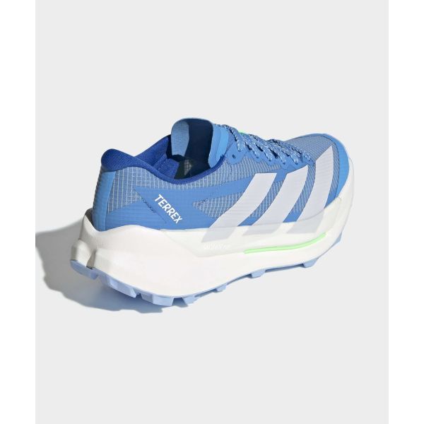 adidas Женские кроссовки Trail Terrex Agravic Trail Blue Burst Dash Grey Lime Burst JR9112