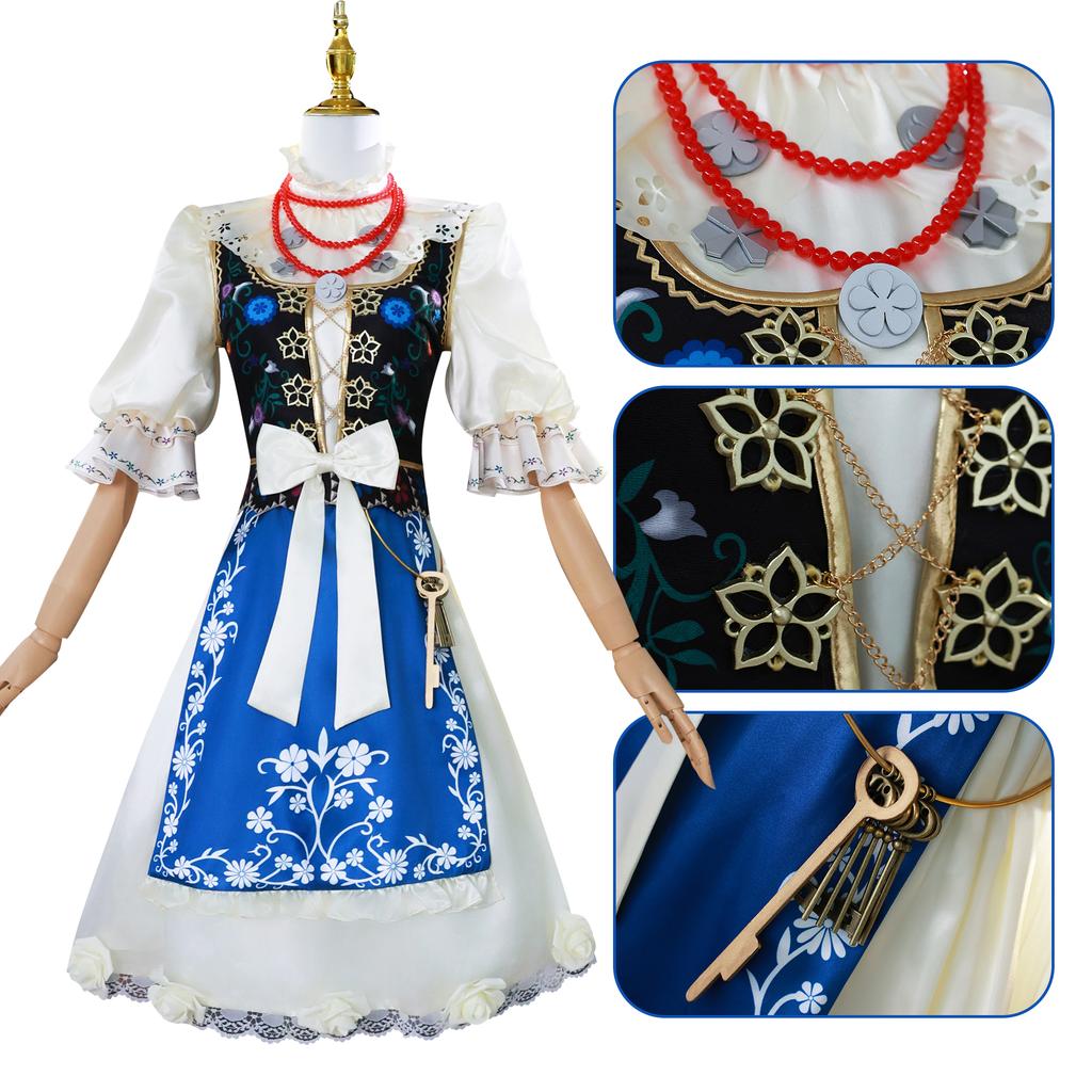 Identity V Vera Nair Cosplay Costume With Accessories Polyester Games Women