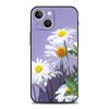 Цветок 12 Роскошный чехол для телефона для iPhone 13 15 14 12 Mini 11 Pro MAX XR X SE XS 7 8 Plus Силиконовый Черный Защитный чехол