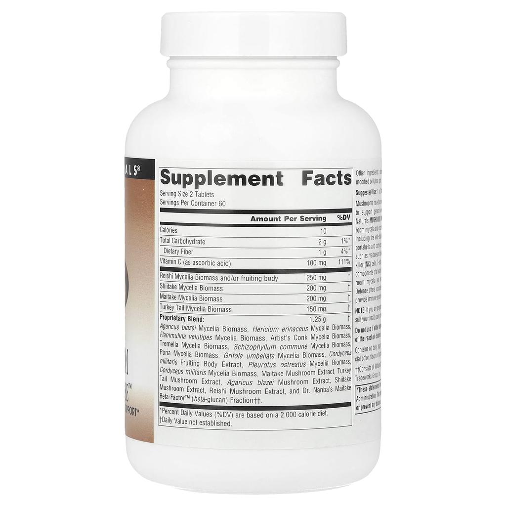 Mushroom Immune Defense™, 120 Tablets