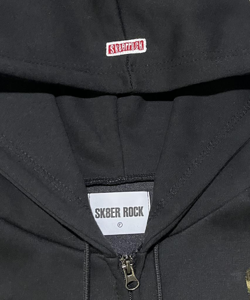 Свитшот на молнии Sk8Er Rock Striking Cross ((черный))
