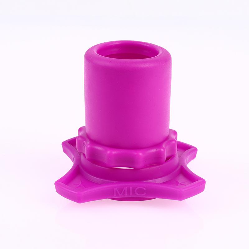 Пентаграмма Виброзащита Защита от перекатывания Беспроводной ручной микрофон Силиконовое кольцо, Цветные поролоновые насадки-ветрозащиты для микрофона