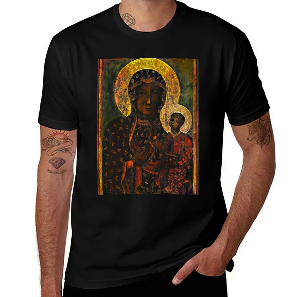 The Black Madonna Tshirt Trend Art Print Tshirt