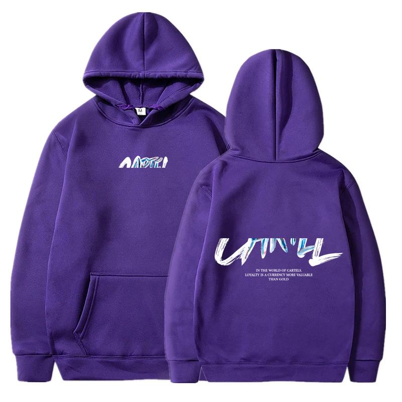 Men's Fashion Long-Sleeved Hoodie for Autumn/Winter; Women's Cool Casual Harajuku Hip-Hop Street Style Pullover Sweatshirt