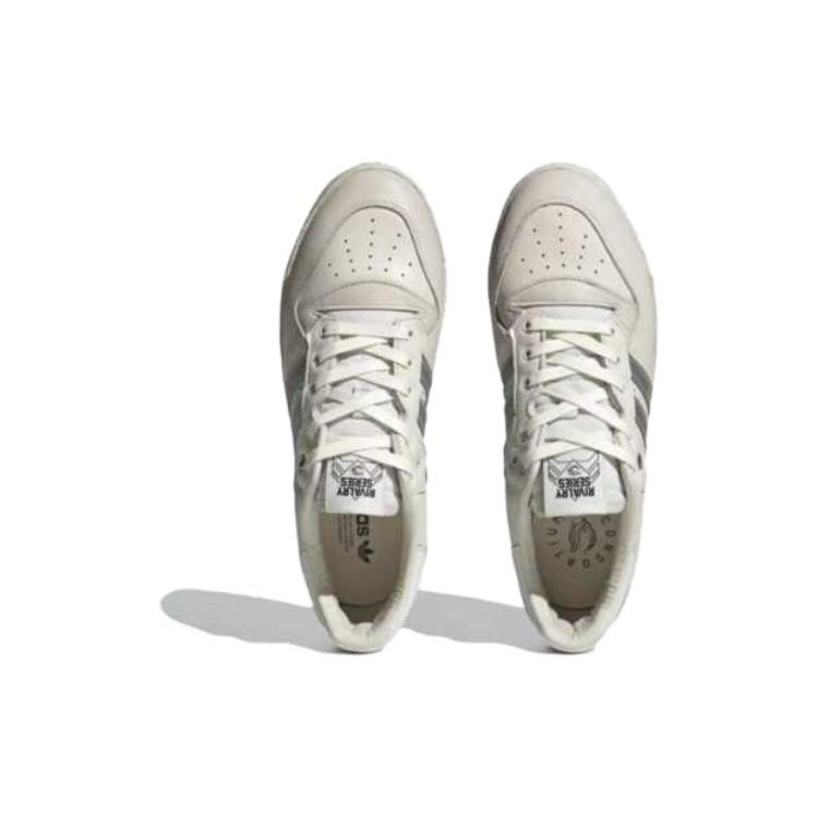 adidas Кроссовки унисекс Rivalry Low Consortium Chalk Silver, кремово-белые, серебристо-металлические, IF0603