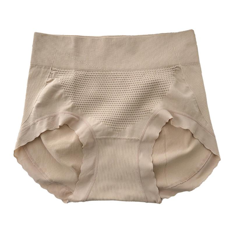 N8415 Формирующее нижнее белье с высокой талией и дизайном «персиковые ягодицы» для женщин в землистых тонах