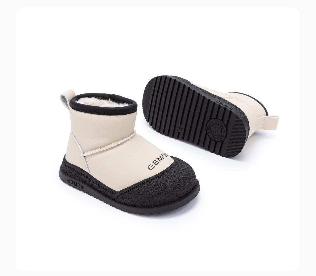 Зимние нескользящие хлопковые ботинки Yingbeimini для детей с бархатной подкладкой