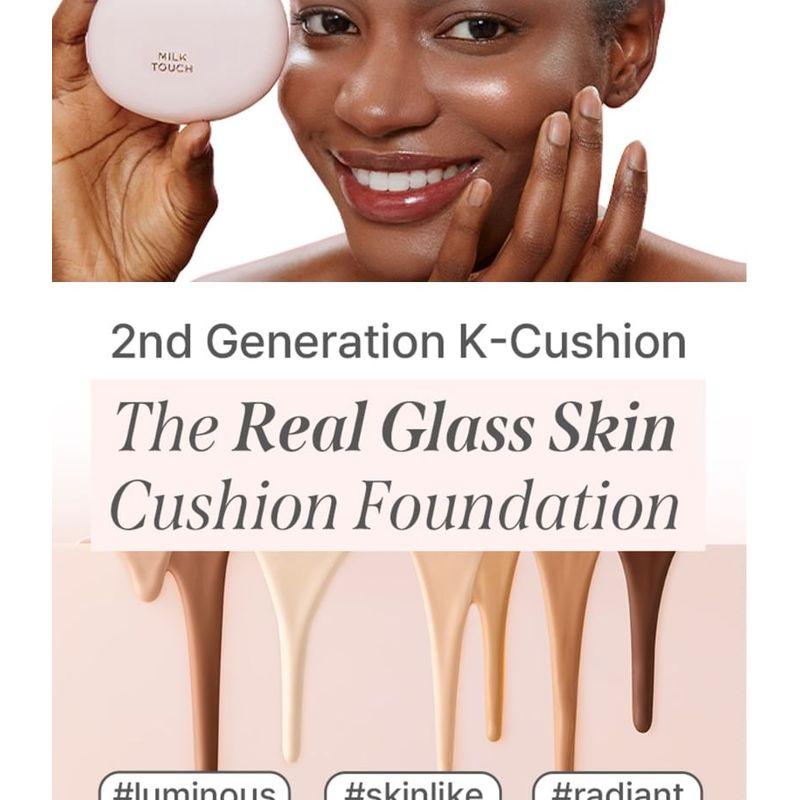 Milk Touch - All-day Skin Fit Milky Glow Cushion - 20 Цветов