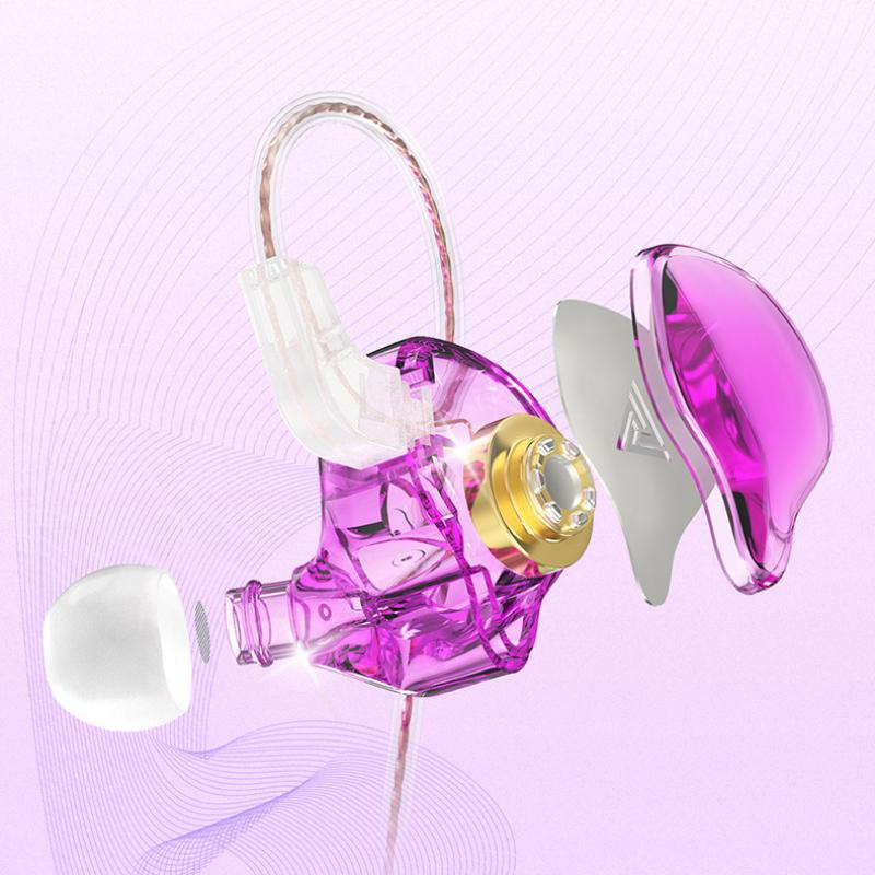 QKZ AK6 DAY Спортивная гарнитура с ушным управлением и басовой гарнитурой для мобильного телефона с пшеничным весом