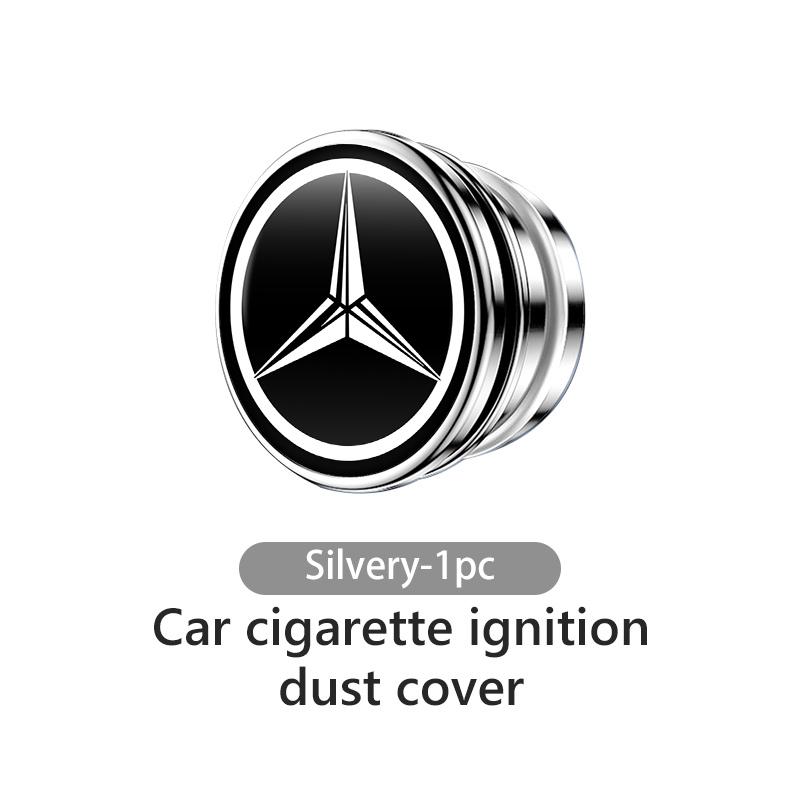 WLX4 For Mercedes Benz Car Cigarette Lighter Cover DustProof Decoration Cap W202 W212 W126 W140 W168 W177 CLS GLE GLC GLS CLA
