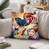 Anime DDr Stone Pillow Case Sofa And Living Room Decorative Cushion Covers Dustproof And Miteproof Invisible Zipper