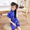 Comfortable Autumn Girls Skirt Girls Cheongsam Chinese Style Dress Kids Traditional Dress Qipao
