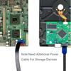 BENFEI 45см SATA Кабель SATA 3 6 Гбит/с с защелкой для SSD и HDD Расширение Синий (Прямой тип) 12 штук -