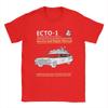 ECTO-1 Service And Repair Manual Ghostbuster Movie T-Shirts for Men Cotton Tees O Neck Short Sleeve T Shirt Gift Idea Clothes