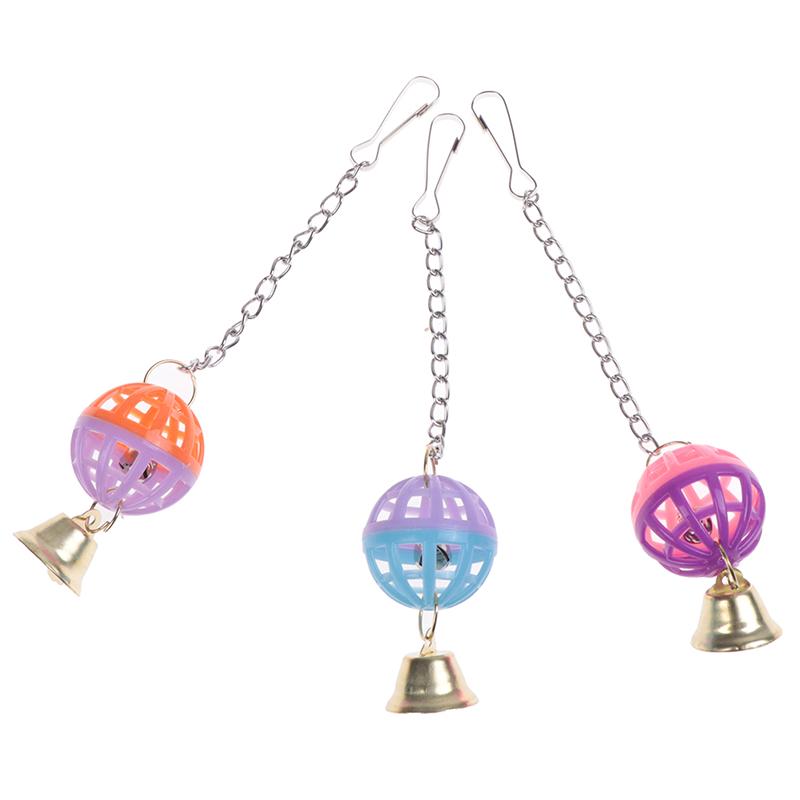 Попугай, птица, корелла, колокольчик, качели, шарик, подвесная клетка, игрушка, товары для домашних животных