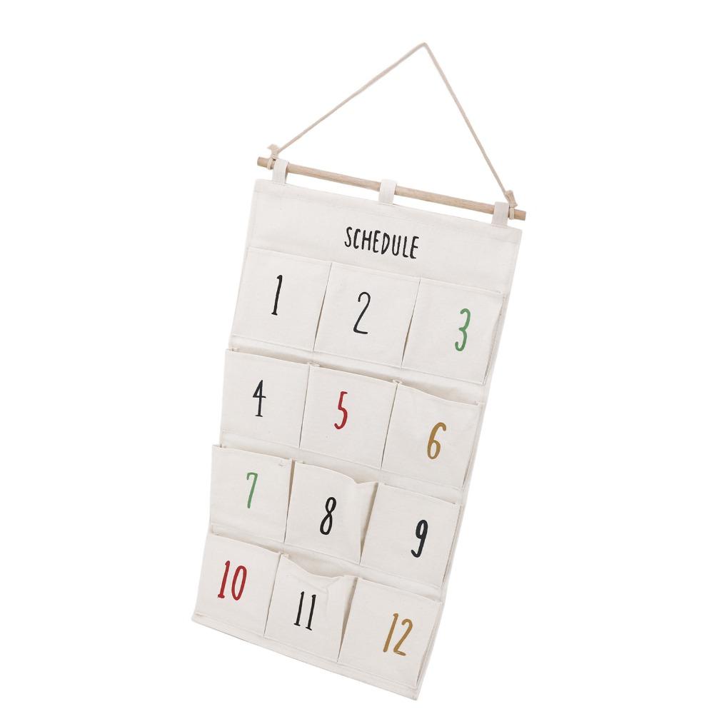 Versatile Wall Hanging Storage Bag Large Capacity Hanging Storage Pouches Dormitory