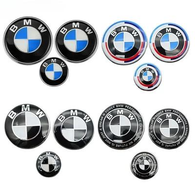 BMW GROUP 3 шт. 45 мм 74 мм 82 мм Руль Автомобиль Значок на капот Значок на багажник Для BMW E36 E64 F10 F30 F32 F34 X1 X3 X5 X6