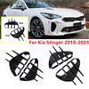 Для KIA Stinger 2018- Решетка переднего крыла Боковая вентиляционная решетка Накладка Внешний спойлер Защитные крылья Аксессуары для украшения автомобиля