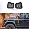 ABS Black Car Side Fender Vent Air Intake Protective Cover Sticker Fit For Land Rover Defender 90 110 2004- Auto