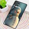 Рождественский чехол-снеговик для Samsung Galaxy note 10 pro S26 Ultra S23 S24 FE S25 S21 S22 PLUS ударопрочный