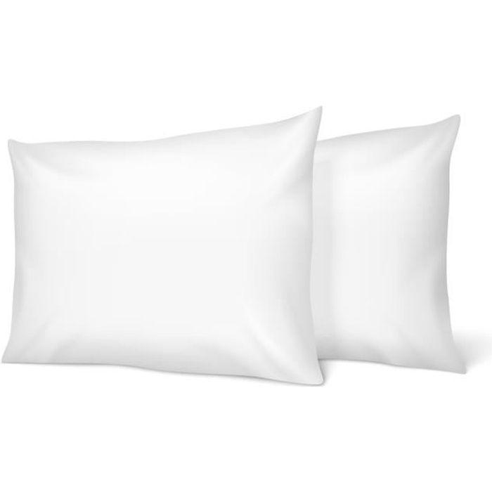 Oreillers - Lily-Rose - Confort - 50x70cm - Garnissage en polyuréthane - Non lavable
