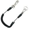SK11 Safety Cord, Carabiner Type, Black, SSC-05BK