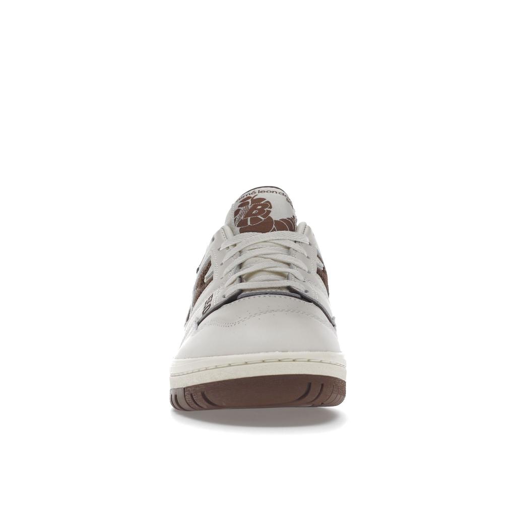 Aimé Leon Dore x New Balance 550 Коричневые Унисекс Кроссовки Белые BB550AB1