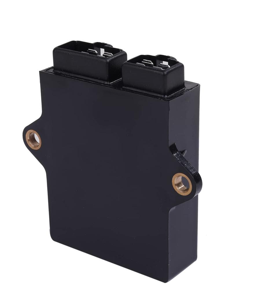 3DM CDI Spark Igniter Unit for Yamaha XV250, Virago, Etc., Genuine Yamaha Compatible Repair Part, Spare Maintenance Part, Aftermarket (Black)