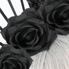 Rose Floral Crown Hair Skull Spiked Headbands Bride Flower Crown Halloween