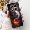 Чехол для Xiaomi Redmi Note 14 Pro Plus Милая клубника Сердце Любви Мягкий Силикон Прозрачная Крышка Для Redmi Note 14 Pro 5G Глобальный Чехол
