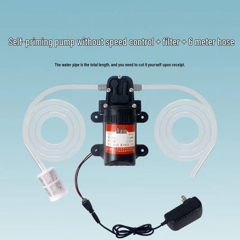 Бытовой самовсасывающий мини-электронасос для забора воды для очистителей
