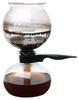 Сифонная кофеварка BODUM PEBO, 1000 мл, Черная, Пластиковый фильтр, Стеклянный колпак, Кофеварка для плиты [Оригинальный продукт] 1208-01