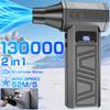 Автомобильный мощный вентилятор 130000 об/мин Турбо-воздуходувка Струйный вентилятор 2 в 1 Выдувание снега Автоаксессуары Инструмент для очистки и продувки Пылесос Многосценарное использование