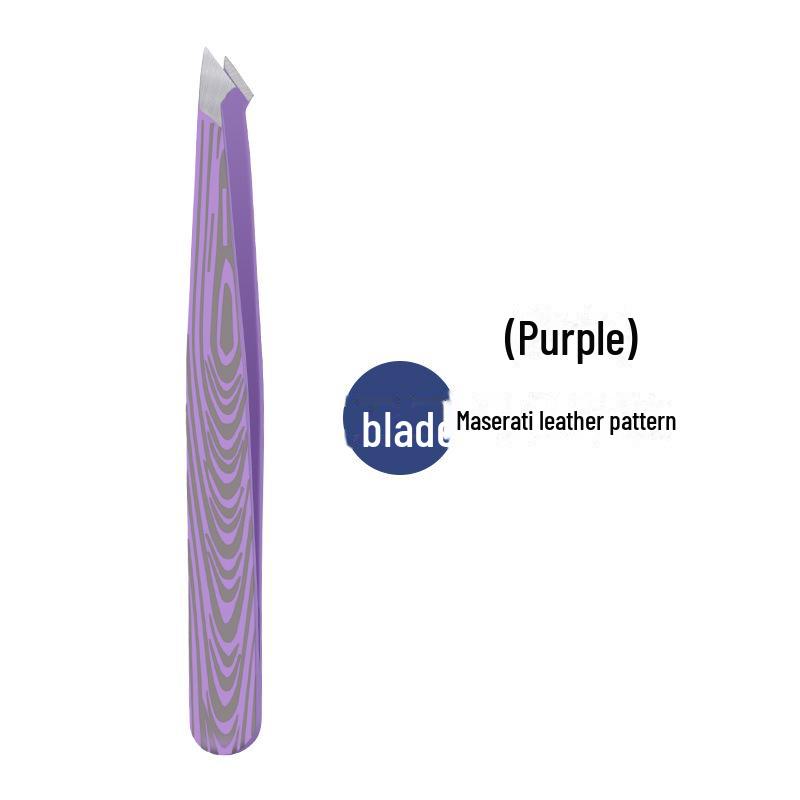 Пинцет для бровей из нержавеющей стали толщиной 1,2 мм со скошенной кромкой для точного удаления волос