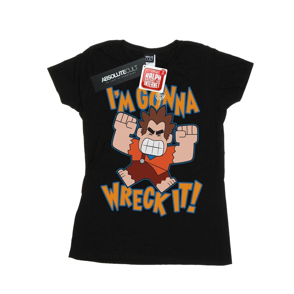 Disney Womens/Ladies Wreck It Ralph I´m Gonna Wreck It Cotton T-Shirt