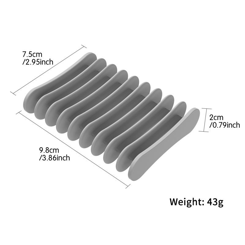 Идеальные инновационные, легко моющиеся, инновационные, премиум-класса, силиконовые, самоосушающиеся, компактные мыльницы и держатели для мыла