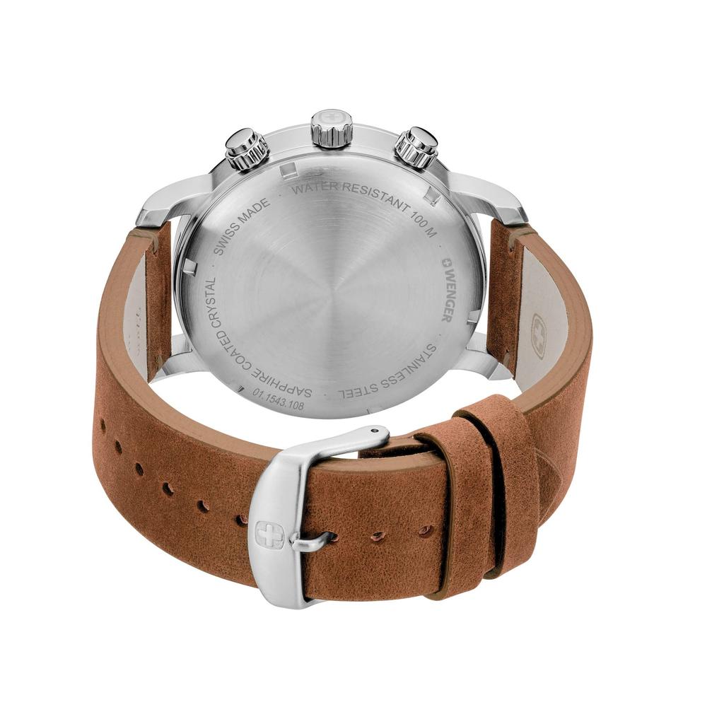 WENGER Wristwatch ATTITUDE CHRONO Gift Quartz 01.1543.108 []