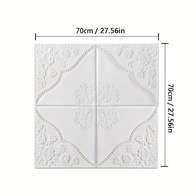 1/5/10 шт. 70*70 см потолочная крыша самоклеящаяся теплая спальня 3d трехмерная стена прикреплена к фоновой стене