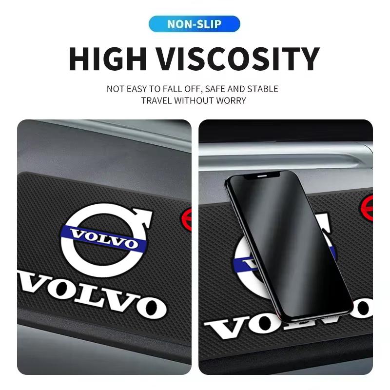 dnkwf8 For Volvo Car Non Slip Mat Silicone Dashboard Shockproof Anti-Skid Pad V50 S60 XC60 S40 XC40 XC90 V70 XC70 C30 V40 V60