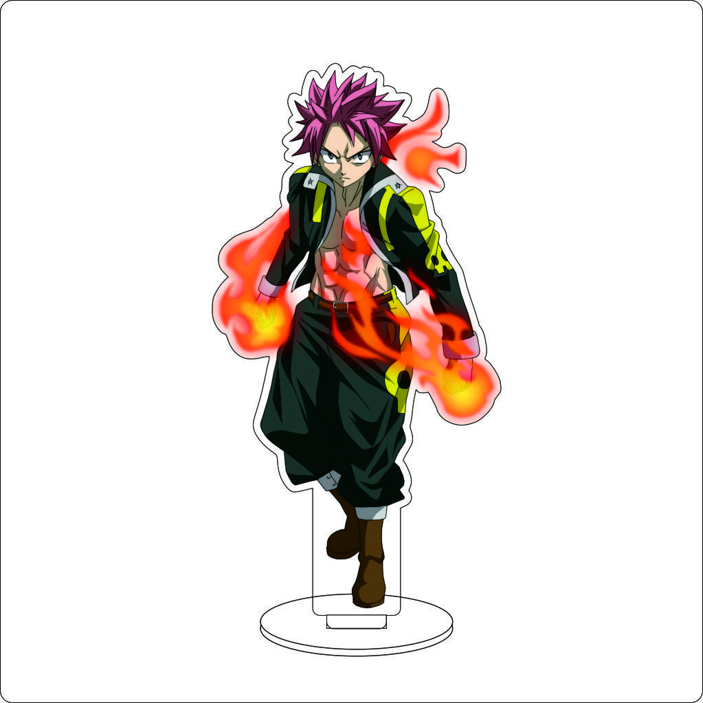 16 см Аниме FAIRY TAIL Акриловая подставка-украшение Жерар Фернандес Грей Фуллбастер Мираджейн Штраус Фигурка-подставка Хэллоуинские подарки